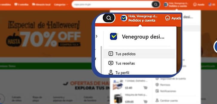 Accede a Tus Pedidos en Temu