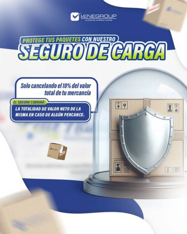 ¿Puedo asegurar mi carga usando sus servicios de envío?