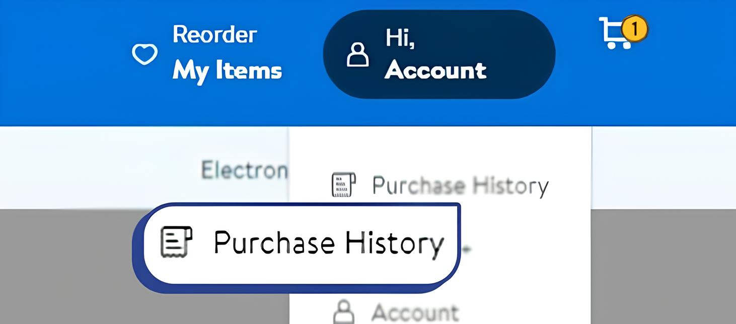 Tu historial de compra en walmart