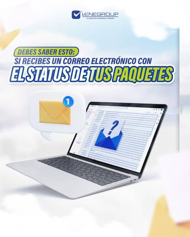 ¿Qué significan los status que llegan en los emails de Venegroup?