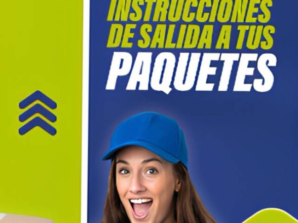 Dale las instrucciones de salida a tus paquetes
