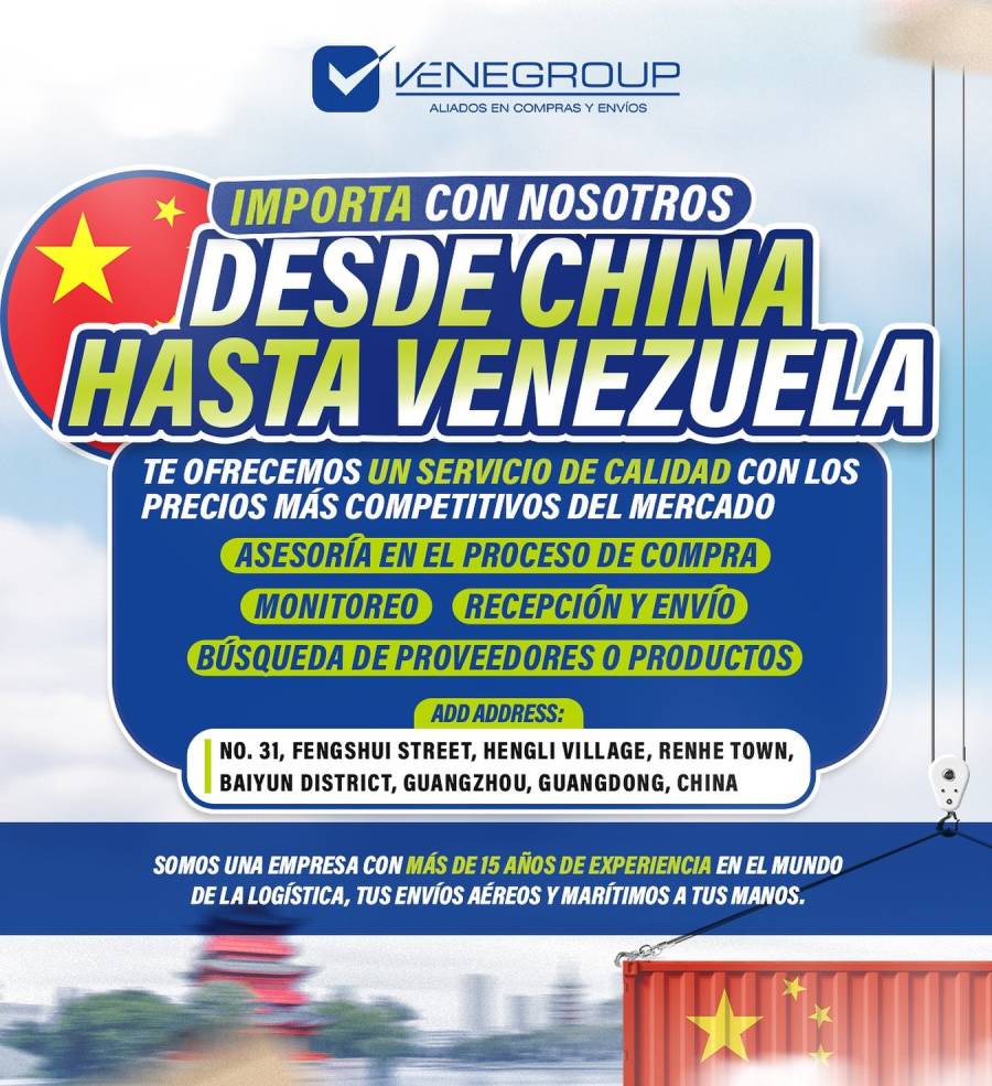 Importa desde china a Venezuela fácilmente